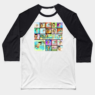 TropoGirl - Tropical comics Baseball T-Shirt